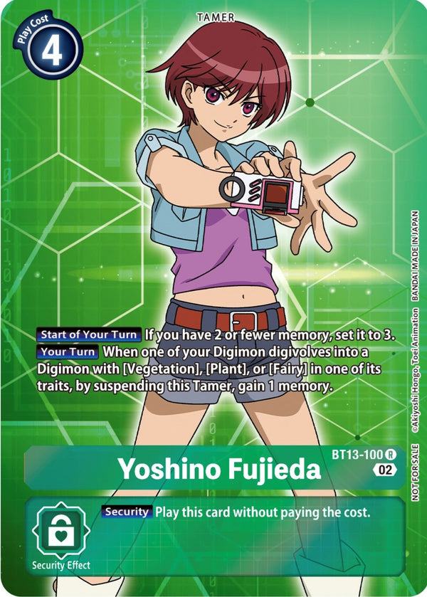Yoshino Fujieda (Box Topper) [BT13-100] [Versus Royal Knights] Foil