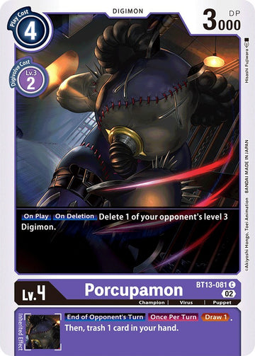 Porcupamon [BT13-081] [Versus Royal Knights]