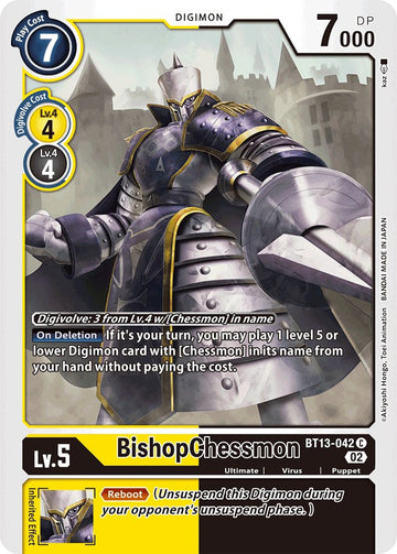 BishopChessmon [BT13-042 C] [Versus Royal Knights]