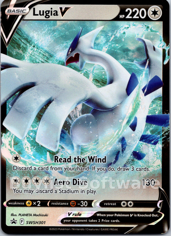 Lugia V [SWSH301] [Sword & Shield Promo Cards] Holofoil