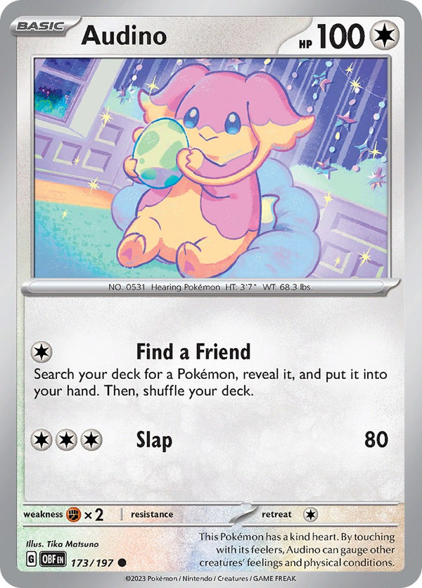 Audino [173/197] [Obsidian Flames]
