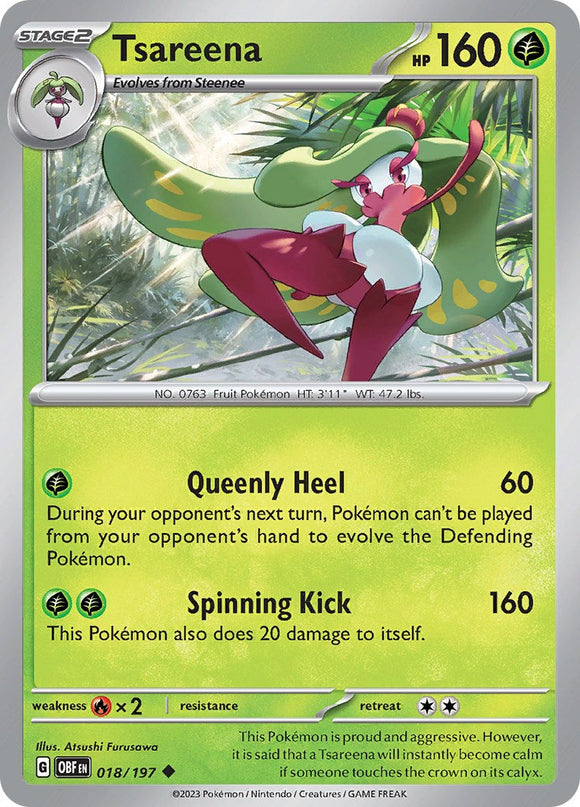 Tsareena [018/197] [Obsidian Flames]