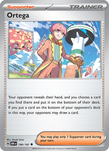 Ortega [190/197] [Obsidian Flames]