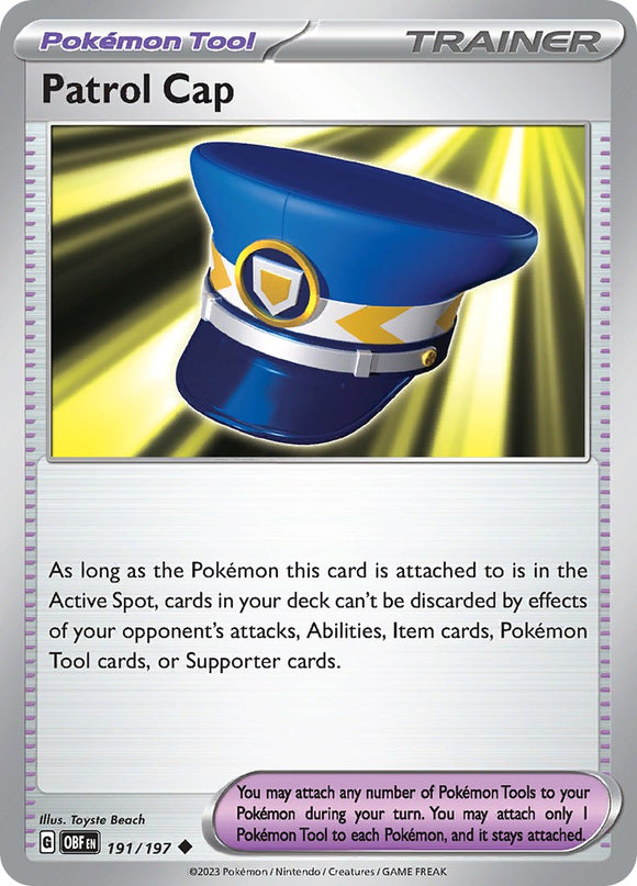 Patrol Cap [191/197] [Obsidian Flames]