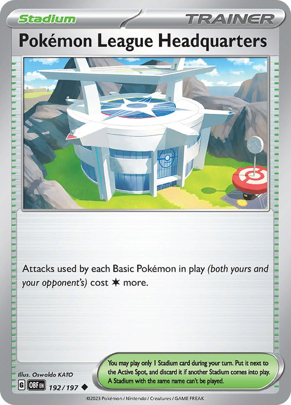 Pokemon League Headquarters [192/197] [Obsidian Flames]