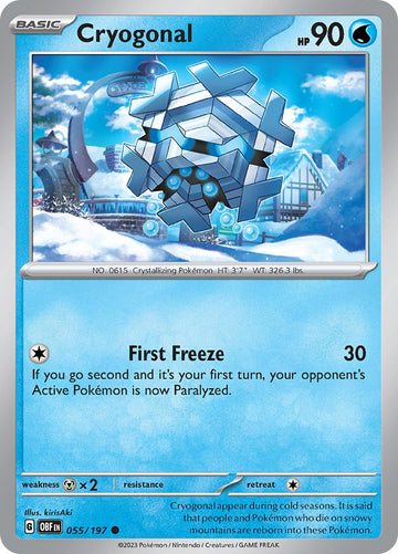 Cryogonal [055/197] [Obsidian Flames]