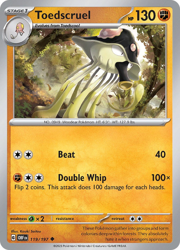 Toedscruel [119/197] [Obsidian Flames]