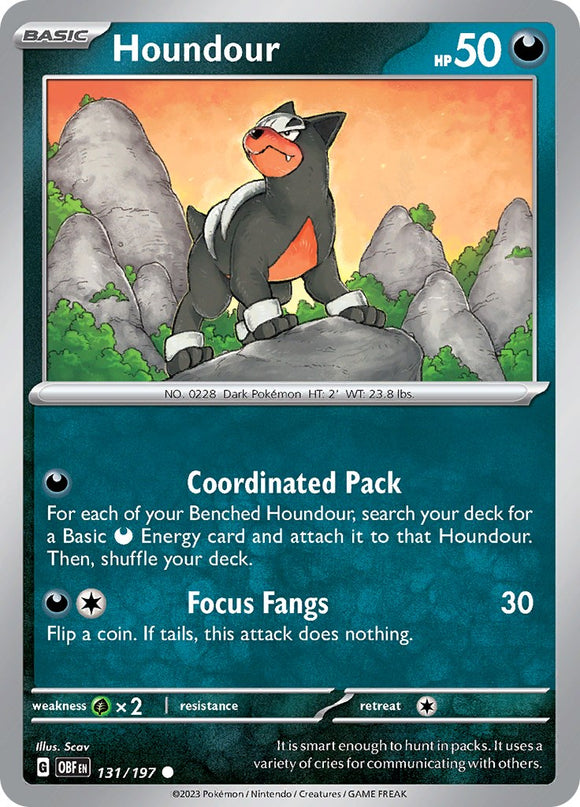 Houndour [131/197] [Obsidian Flames]