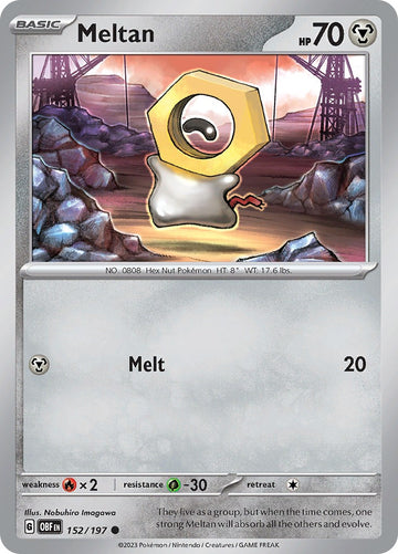Meltan [152/197] [Obsidian Flames]