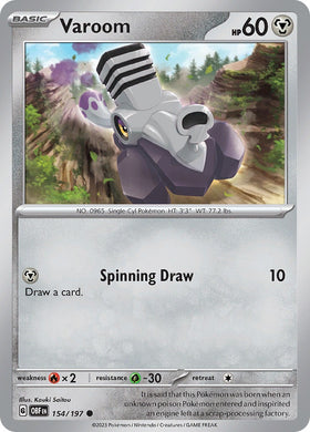 Varoom [154/197] [Obsidian Flames]
