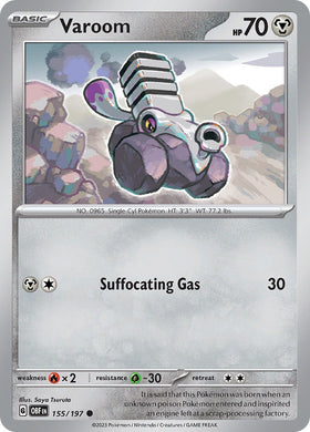 Varoom [155/197] [Obsidian Flames]
