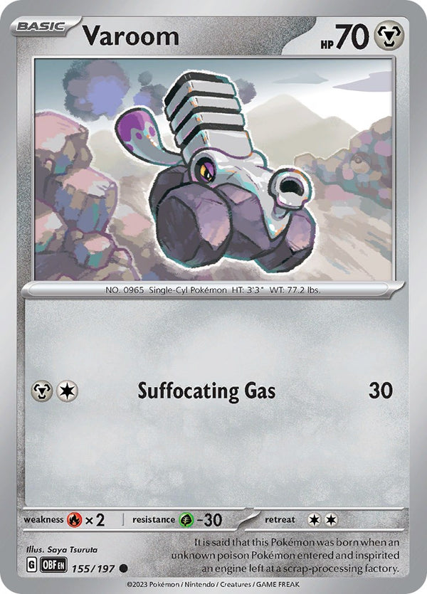 Varoom [155/197] [Obsidian Flames]