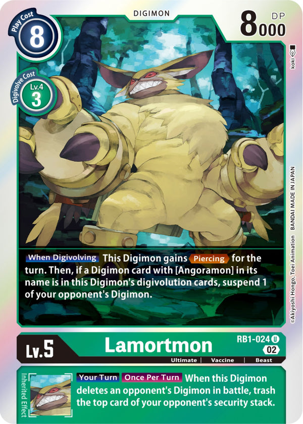 Lamortmon [RB1-024] [Resurgence Booster] Foil