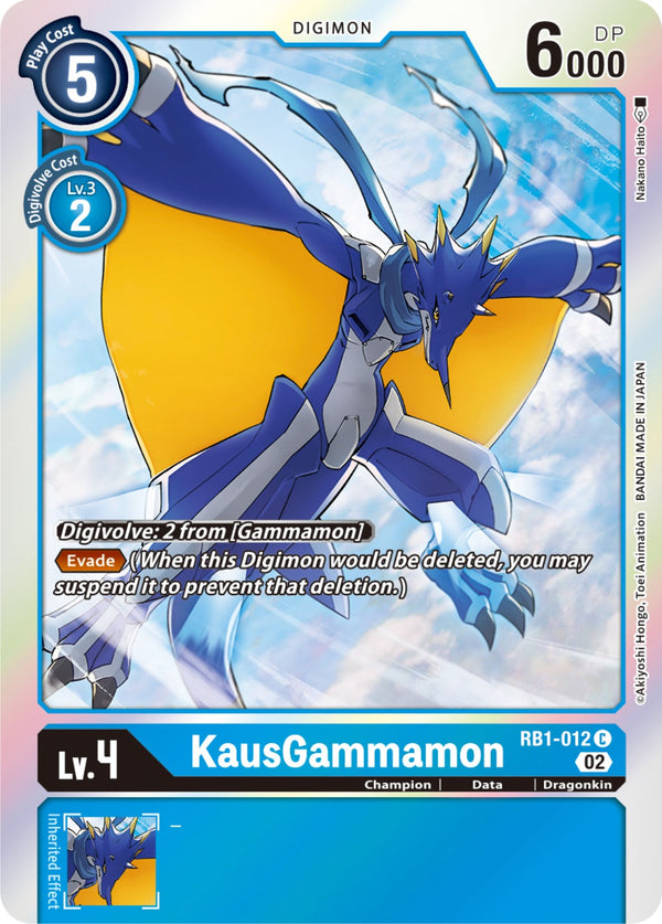 KausGammamon [RB1-012] [Resurgence Booster] Foil