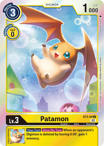 Patamon (Resurgence Booster Reprint) [ST3-04] [Resurgence Booster] Foil