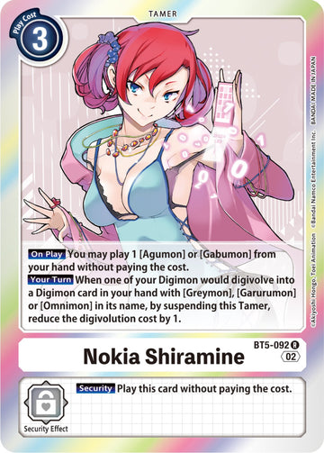 Nokia Shiramine (Resurgence Booster Reprint) [BT5-092] [Resurgence Booster] Foil