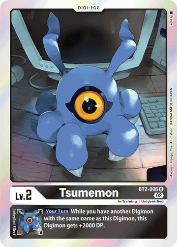 Tsumemon (Resurgence Booster Reprint) [BT2-006] [Resurgence Booster] Foil