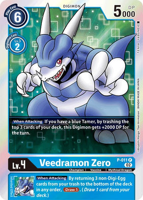 Veedramon Zero - P-011 (Resurgence Booster Reprint) [P-011] [Resurgence Booster] Foil