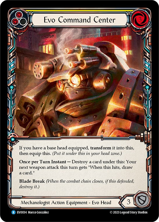 Evo Command Center [EVO034] [Bright Lights] Cold Foil