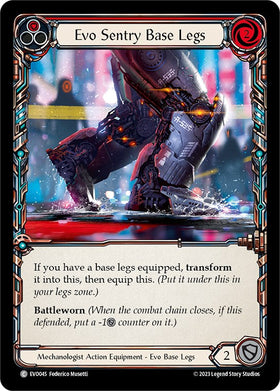 Evo Sentry Base Legs [EVO045] [Bright Lights] Cold Foil