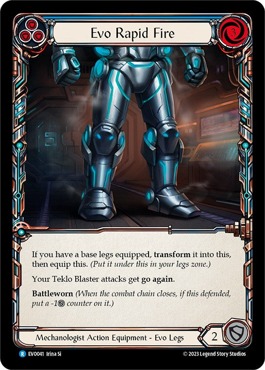 Evo Rapid Fire [EVO041] [Bright Lights] Cold Foil