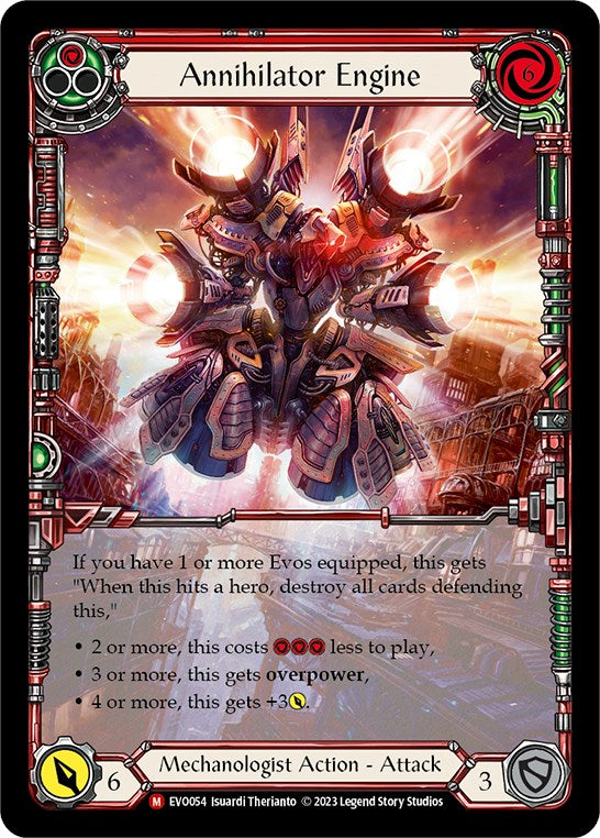 Annihilator Engine (Extended Art) [EVO054] [Bright Lights] Rainbow Foil