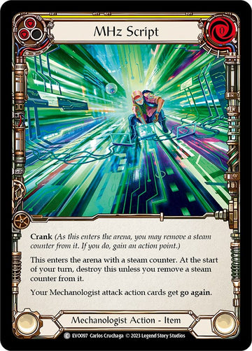 MHz Script [EVO097] [Bright Lights]