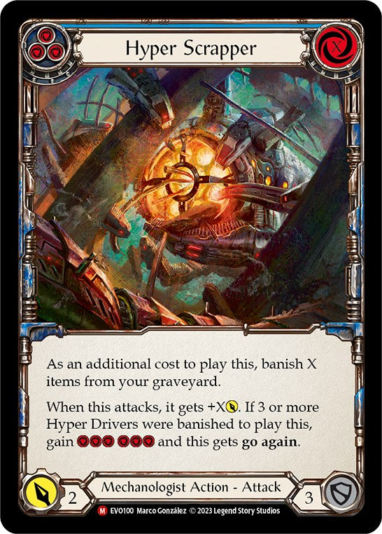 Hyper Scrapper [EVO100] [Bright Lights] Rainbow Foil