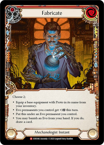 Fabricate [EVO146] [Bright Lights] Rainbow Foil