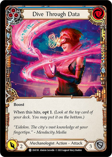 Dive Through Data (Blue) [EVO191] [Bright Lights]