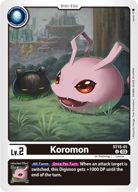 Koromon [ST15-01] [Starter Deck 15: Dragon of Courage]