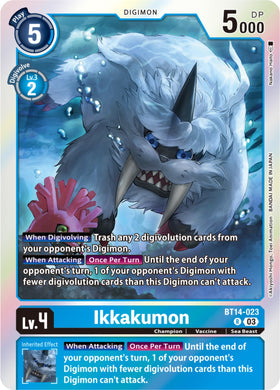 Ikkakumon [BT14-023] [Blast Ace] Foil