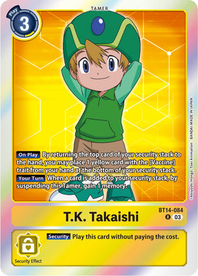 T.K. Takaishi [BT14-084] [Blast Ace] Foil