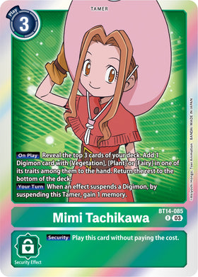 Mimi Tachikawa [BT14-085] [Blast Ace] Foil