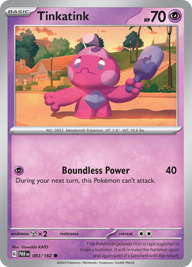 Tinkatink [083/182] [Paradox Rift] Reverse Holofoil