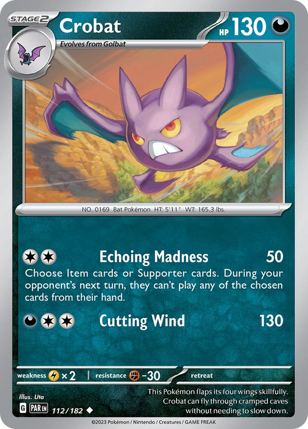 Crobat [112/182] [Paradox Rift] Reverse Holofoil