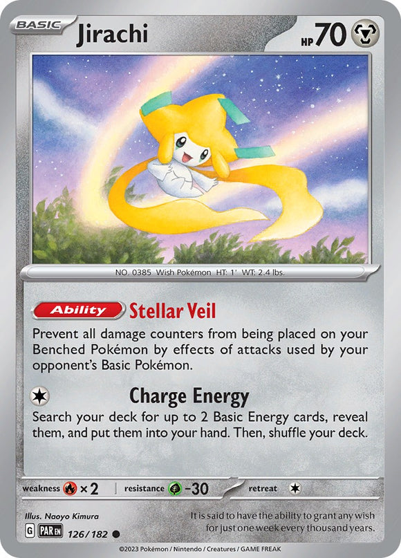 Jirachi [126/182] [Paradox Rift] Reverse Holofoil
