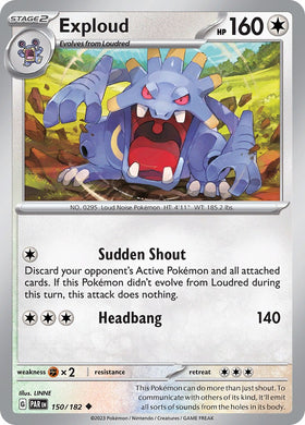 Exploud [150/182] [Paradox Rift] Reverse Holofoil