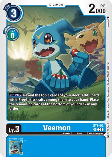 Veemon (ST9-02) (NYCC 2023 Demo Deck) [ST9-02] [Digimon Demo Deck Exclusive Cards]