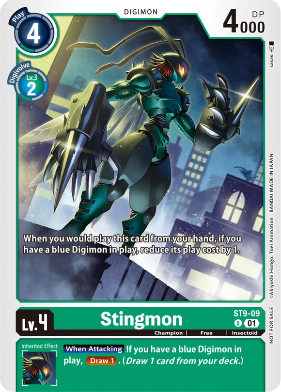 Stingmon (ST9-09) (NYCC 2023 Demo Deck) [ST9-09] [Digimon Demo Deck Exclusive Cards]