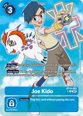 Joe Kido (Alternate Art) [BT14-083] [Blast Ace] Foil