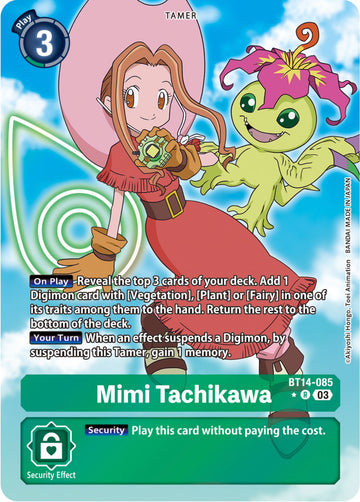Mimi Tachikawa (Alternate Art) [BT14-085] [Blast Ace] Foil