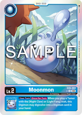 Moonmon (Animal Colosseum Box Promotion Pack) [EX5-002] [Animal Colosseum] Foil