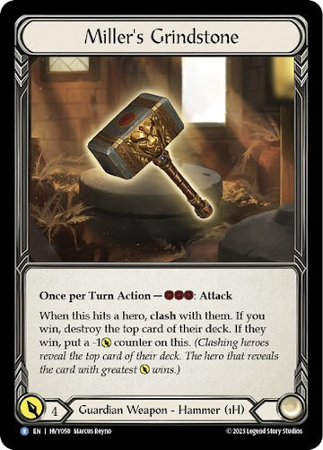 Miller's Grindstone [HVY050] [Heavy Hitters] Cold Foil