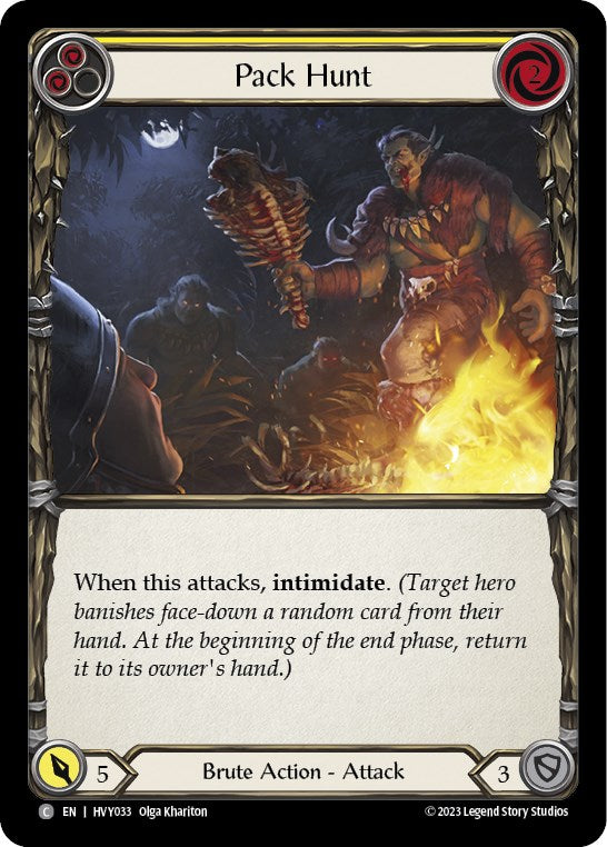 Pack Hunt (Yellow) [HVY033] [Heavy Hitters]