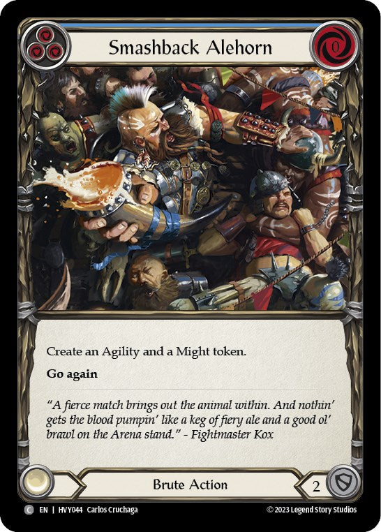 Smashback Alehorn [HVY044] [Heavy Hitters] Rainbow Foil