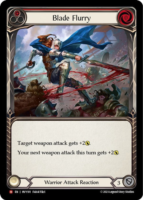 Blade Flurry [HVY101] [Heavy Hitters]