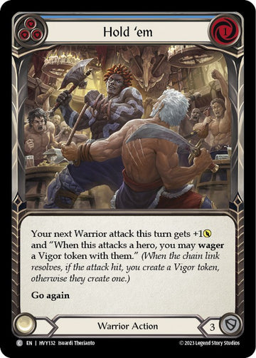 Hold 'em (Blue) [HVY132] [Heavy Hitters]