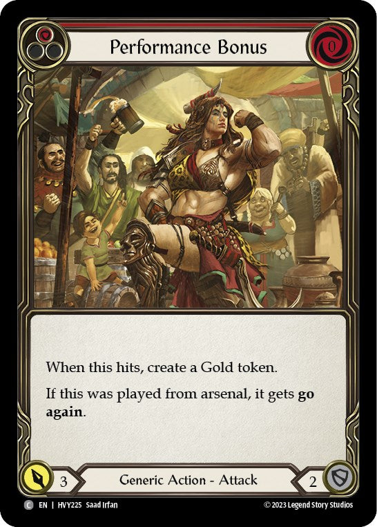Performance Bonus (Red) [HVY225] [Heavy Hitters]
