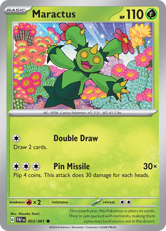 Maractus [003/091] [Paldean Fates]